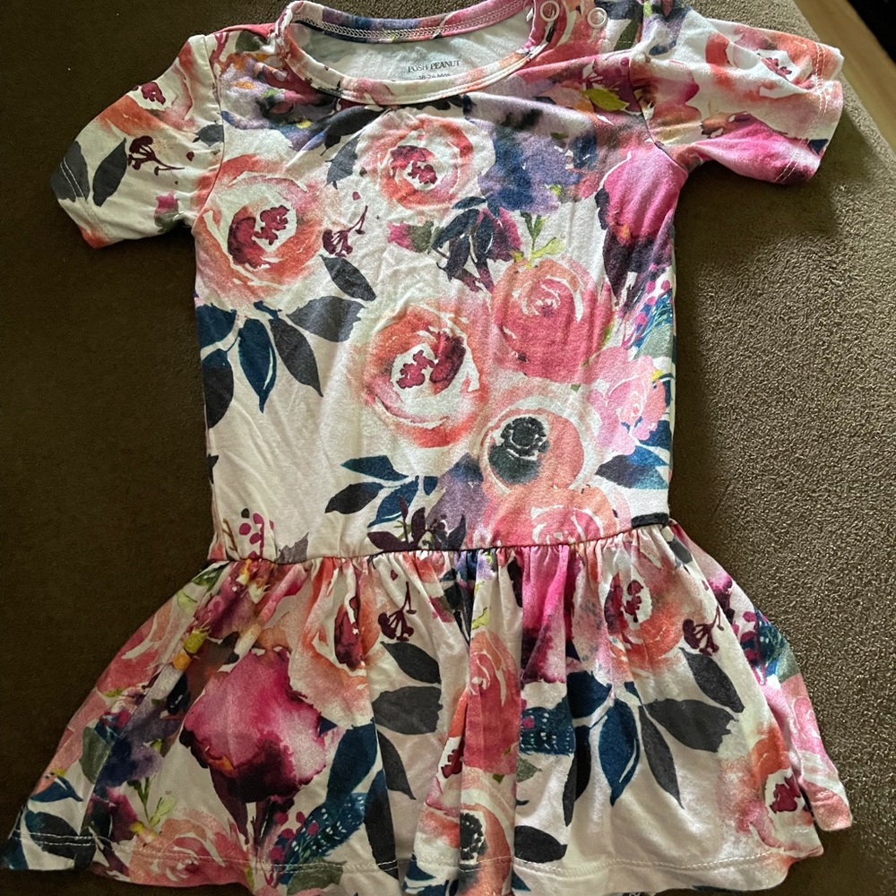 Posh Peanut Dusk Rose 18-24 month twirl